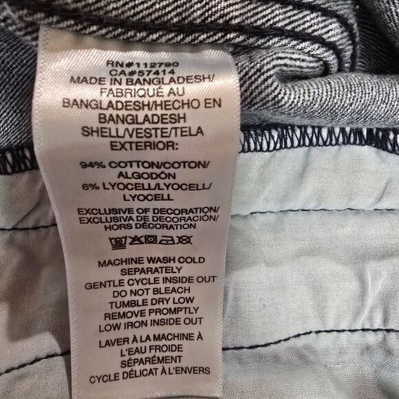 True Religion Men's Logo Taping Denim SN Jacket Tide Wash Color Size Large NWT - Picture 9 of 9